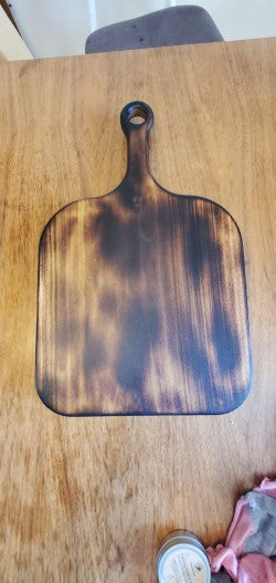 burn chopping board